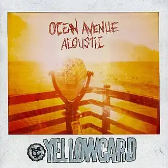 Обложка альбома Yellowcard «Ocean Avenue Acoustic» (2013)