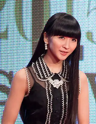 Юка Касино на открытии 28-го международного кинофестиваля в Токио, 2015 год