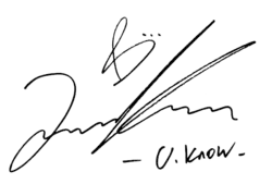 Изображение автографа